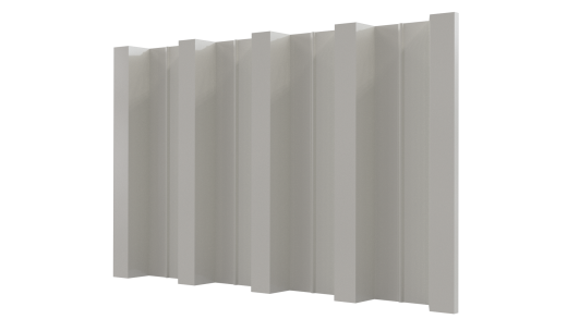 Профнастил Н60 930/860x0,5 мм, Полиэстер RAL 9002