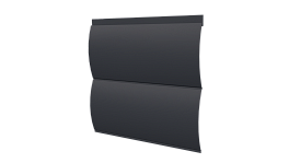 Сайдинг Блок хаус MATT 0,45 мм, RAL 7024