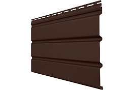 Виниловый сайдинг Grand Line Софит, Premium Acryl темный дуб