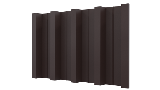 Профнастил Н60 930/860x0,5 мм, MATT RAL 8017