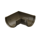 Угловой элемент желоба 90°, RAL 8017