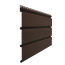 Софит Döcke T4 с центральной перфорацией, каштан