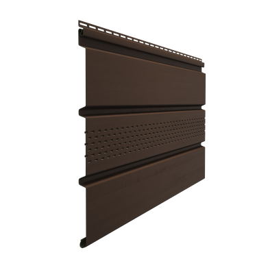 Софит Döcke T4 с центральной перфорацией, каштан