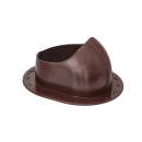 Проходной элемент для фальцевой и готовой кровли, серия Static, коричневый