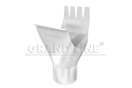 Воронка желоба, RAL 9003