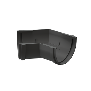 Угловой элемент желоба 135°, RAL 7024