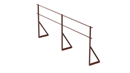 Ограждения кровельные Бюджет 1200 мм