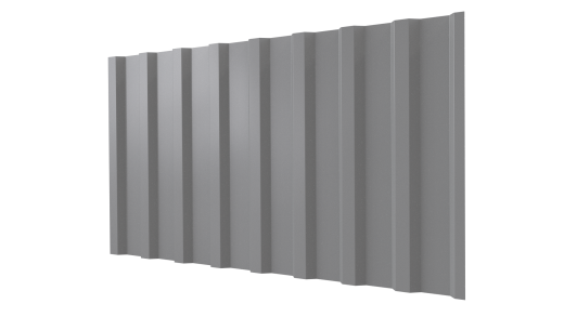 Профнастил НС18 1150/1100x0,7 мм, Полиэстер RAL 9006