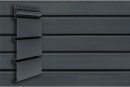 Виниловый сайдинг Grand Line Архитектурный планкен, Premium Acryl графит