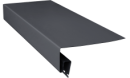 Планка приоконная широкая ЯФАСАД, графит