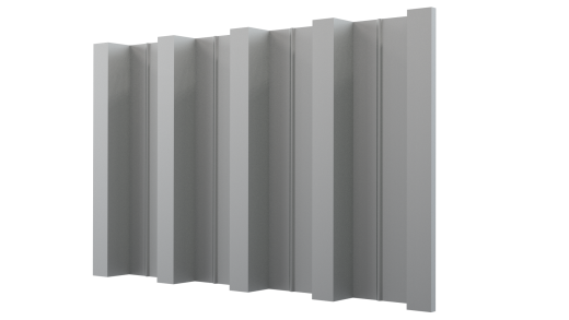 Профнастил Н60 930/860x0,5 мм, Оцинкованный