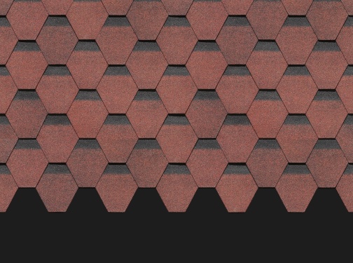 Гибкая черепица Döcke Premium Шеффилд, Клубника