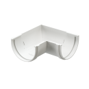 Угловой элемент желоба 90°, RAL 9003