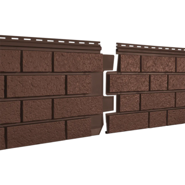 Сайдинг Stone-House S-Lock Клинкер, терракотовый