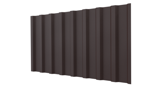 Профнастил НС18 1150/1100x0,45 мм, MATT RAL 8017