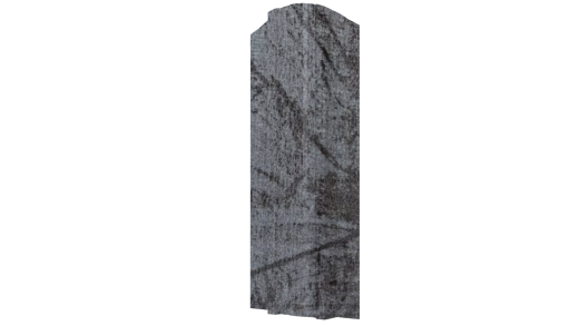 Металлический штакетник Евротрапеция Printech 0,45 мм, Дуб графит