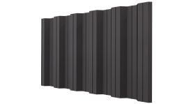 Профнастил НС35 1055/1000x0,45 мм, MATT RAL 8019