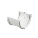 Соединитель желобов, RAL 9003