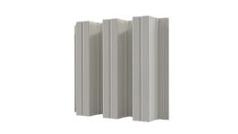 Профнастил Н114 670/620x0,7 мм, Полиэстер RAL 9002