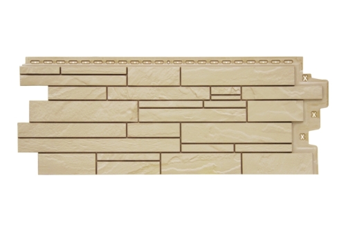 Фасадная панель Grand Line Скала, Classic бежевый