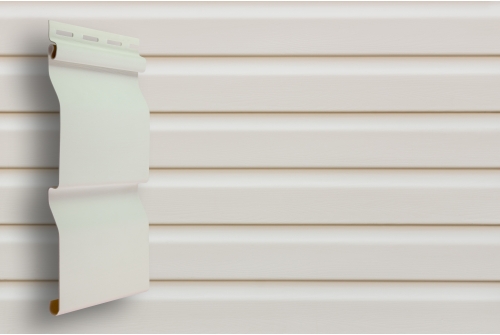 Виниловый сайдинг Grand Line Корабельная доска, Classic Standart белый