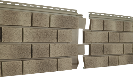 Сайдинг Stone-House S-Lock Клинкер Балтик, пустыня