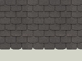 Гибкая черепица Döcke Europa Сланец, Серый