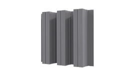 Профнастил Н114 670/620x0,7 мм, Полиэстер RAL 7004