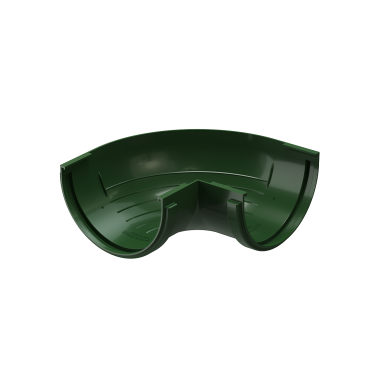 Угловой элемент желоба внешний 90°, RAL 6005