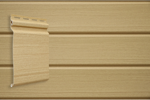 Виниловый сайдинг Grand Line Natural-брус, Design Tundra клен