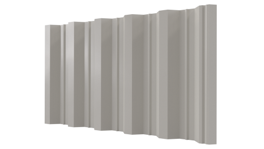 Профнастил НС44 1050/1000x0,7 мм, Полиэстер RAL 9002