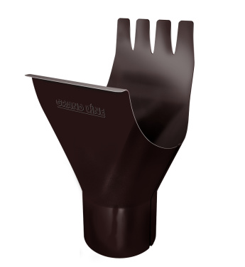 Воронка желоба, RAL 8017