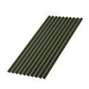 Ондулин Смарт 1950x950x3 мм, Зеленый