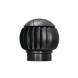 Ротационная вентиляционная турбина Ø160, серия Twister, черный