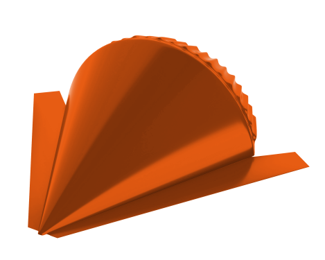 Заглушка конька круглого конусная R110 Полиэстер