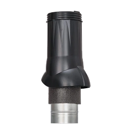 Вентиляционный выход изолированный Ø125/160, серия Static, черный