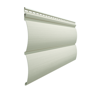 Виниловый сайдинг Döcke Блок-Хаус, сливки