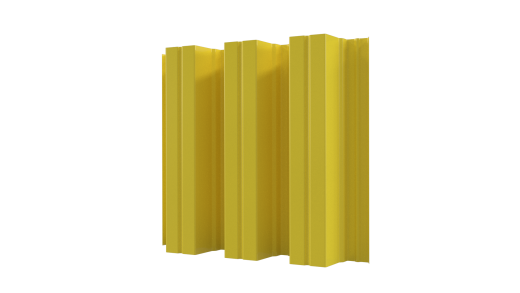 Профнастил Н114 670/620x0,7 мм, Полиэстер RAL 1018