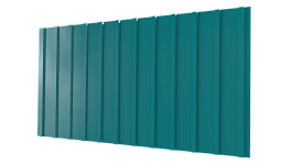 Профнастил С10 1170/1100x0,7 мм, Полиэстер RAL 6005