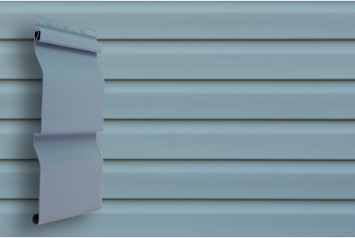 Виниловый сайдинг Grand Line Корабельная доска, Classic Color Plus голубой