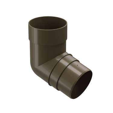 Колено 72°, RAL 8017