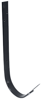 Крюк длинный, RAL 7024