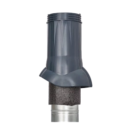 Вентиляционный выход изолированный Ø125/160, серия Static, графит