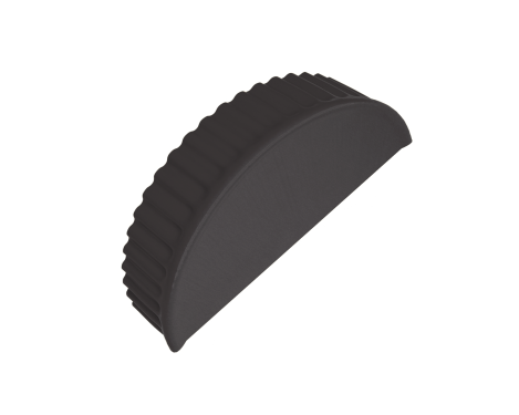 Заглушка конька круглого простая R110 MATT