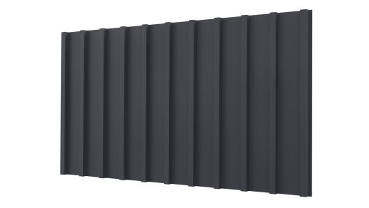 Профнастил С16 1050/1000x0,45 мм, MATT RAL 7024