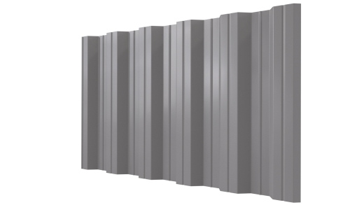 Профнастил НС35 1055/1000x0,45 мм, Полиэстер RAL 9003