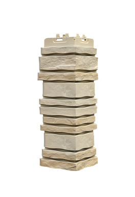 Угол для фасадных панелей Сланец, Design Plus пшеница