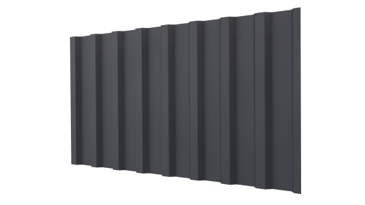 Профнастил НС18 1150/1100x0,45 мм, V-MATT RAL 7024