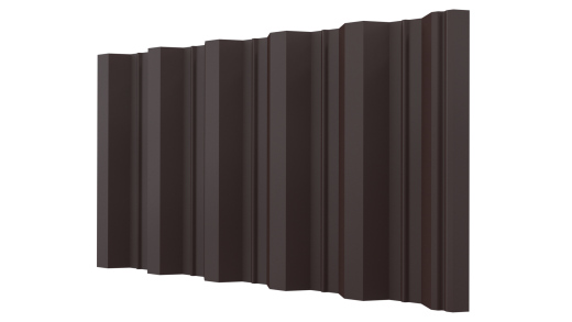 Профнастил НС44 1050/1000x0,5 мм, MATT RAL 8017