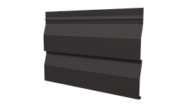 Сайдинг Корабельная доска MATT 0,45 мм, RAL 8019